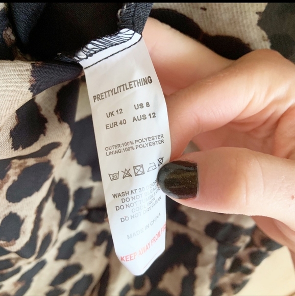 Pretty Little Thing Bardot Slip Leg Jumpsuit - Picture 5 of 5